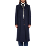 Cappotto Gessati in blu 