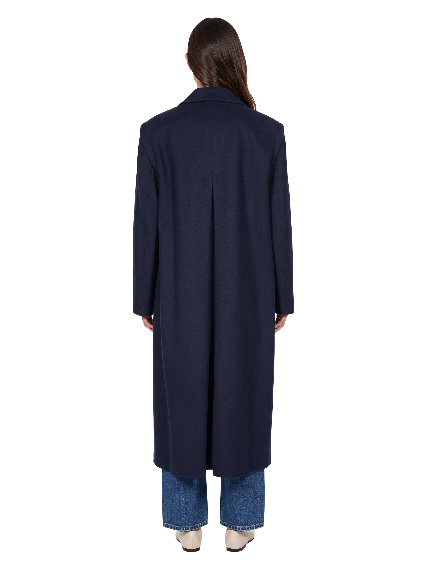 Cappotto Gessati in blu 