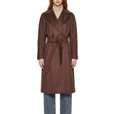 Cappotto a vestaglia Resina in marrone 