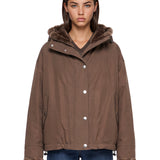Giubbotto Zanna in marrone 
