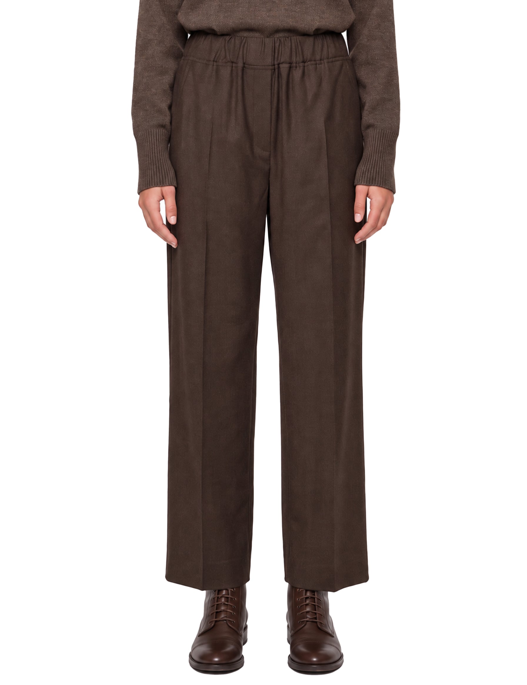 Pantalone Hateley in marrone 