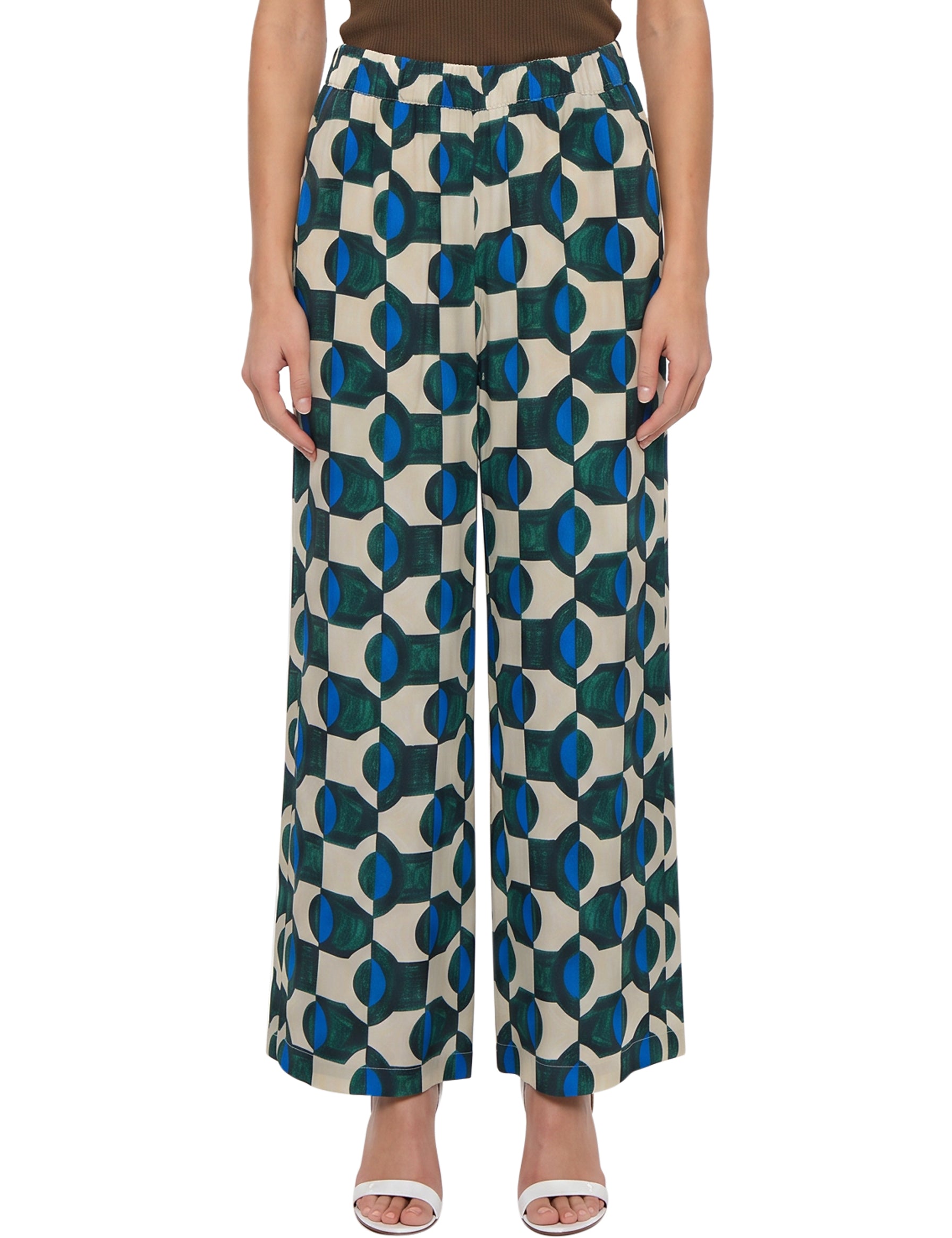 Pantaloni Eusebio multicolor 