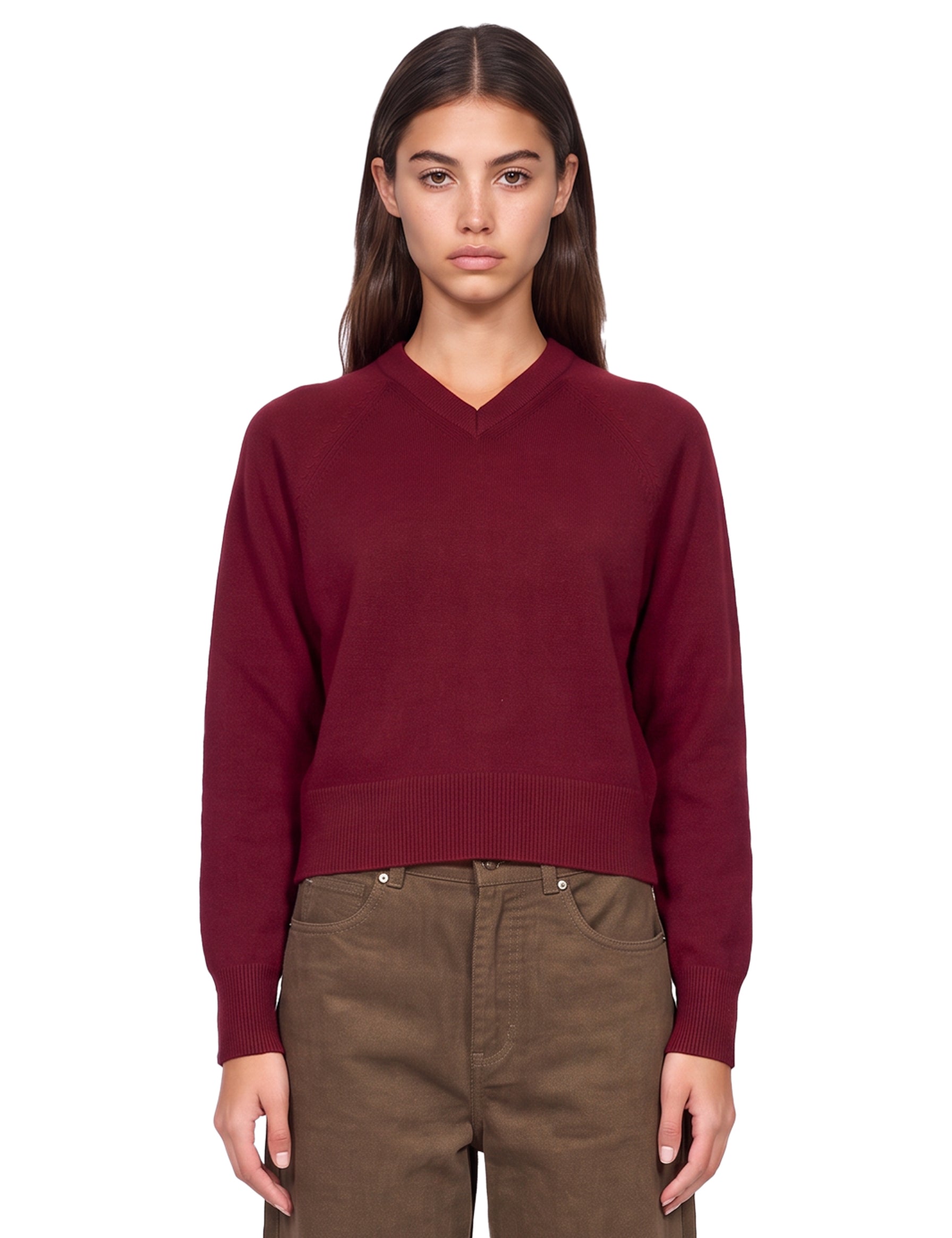 Maglione Padre in bordeaux 