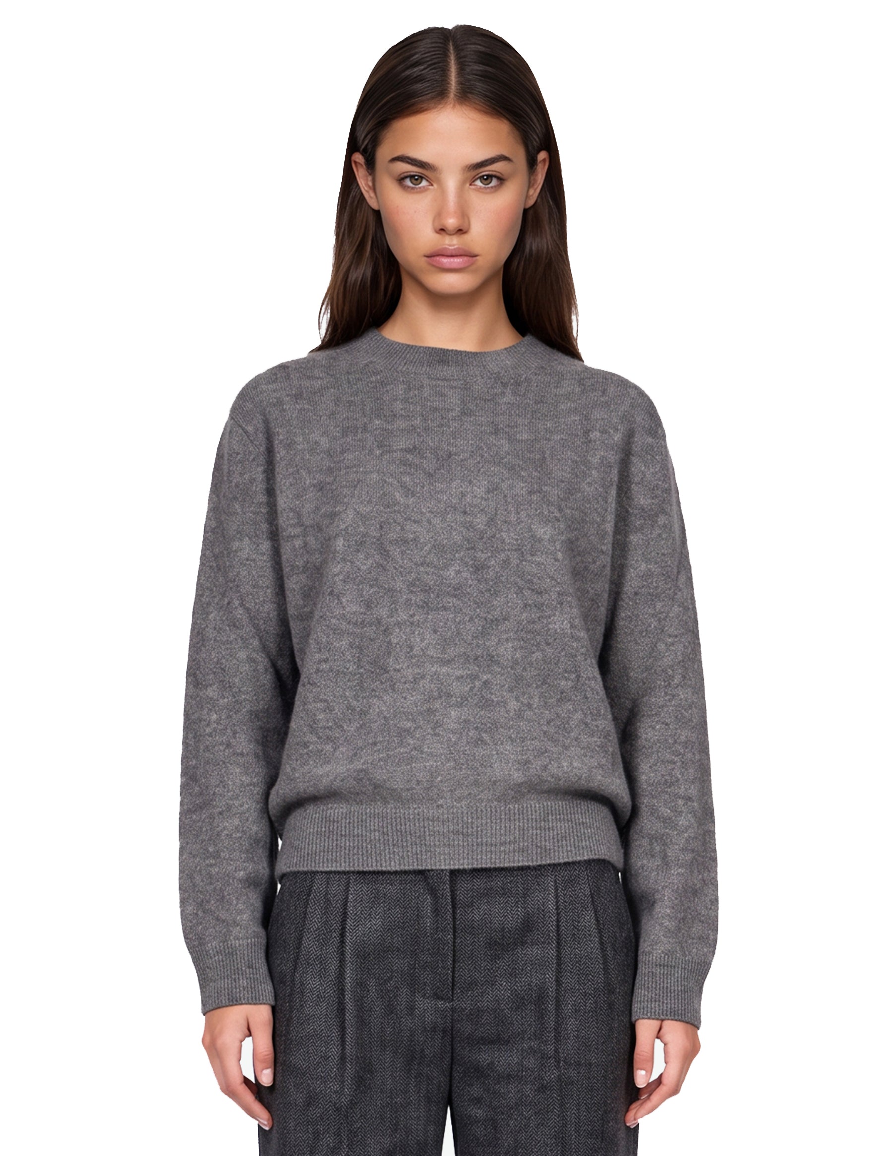 Maglia Deco in grigio 
