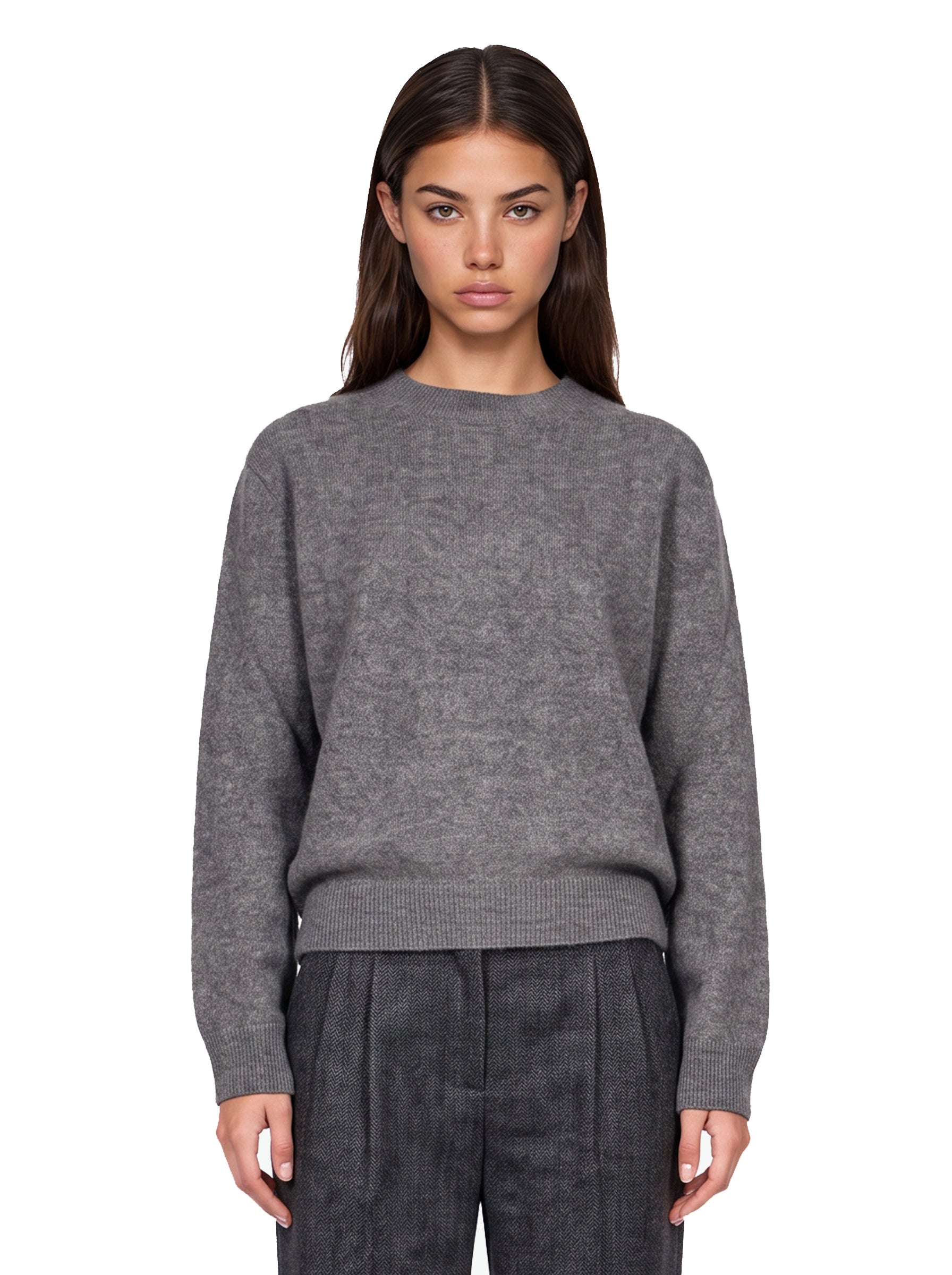 Maglia Deco in grigio 