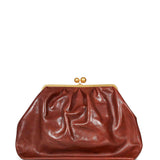 Borsa clutch Mirte in marrone 