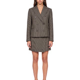 Blazer doppiopetto Grado in marrone 