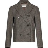 Blazer doppiopetto Grado in marrone 