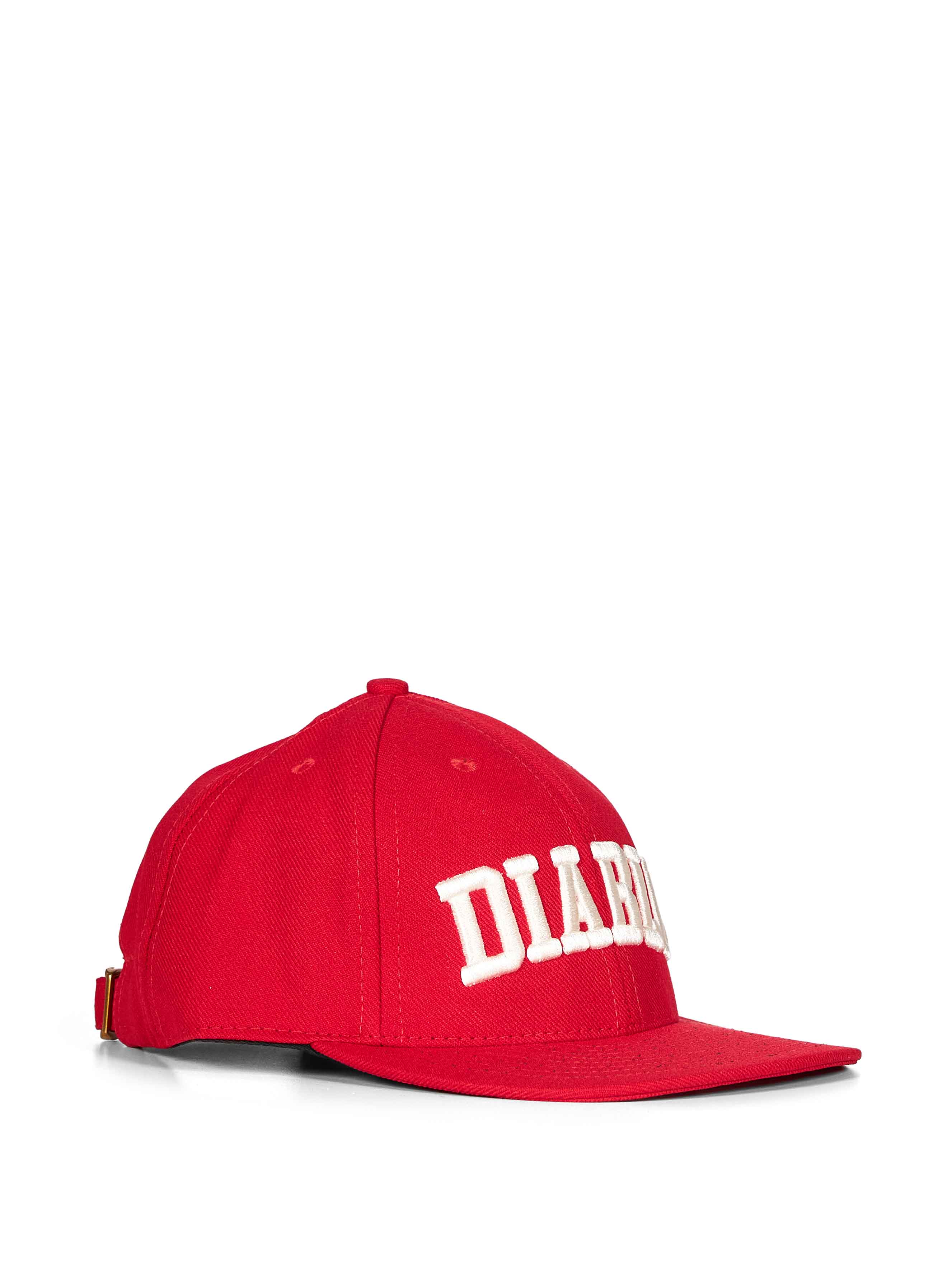 Cappello "Diablo" in rosso 