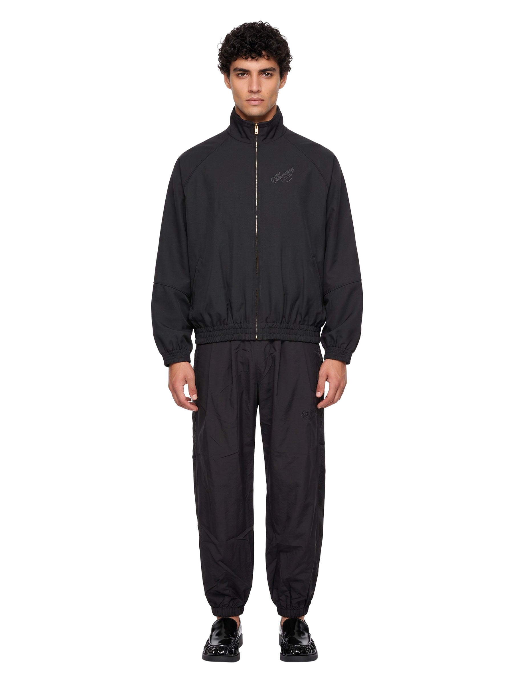 Pantaloni track CDC Tape in nero 