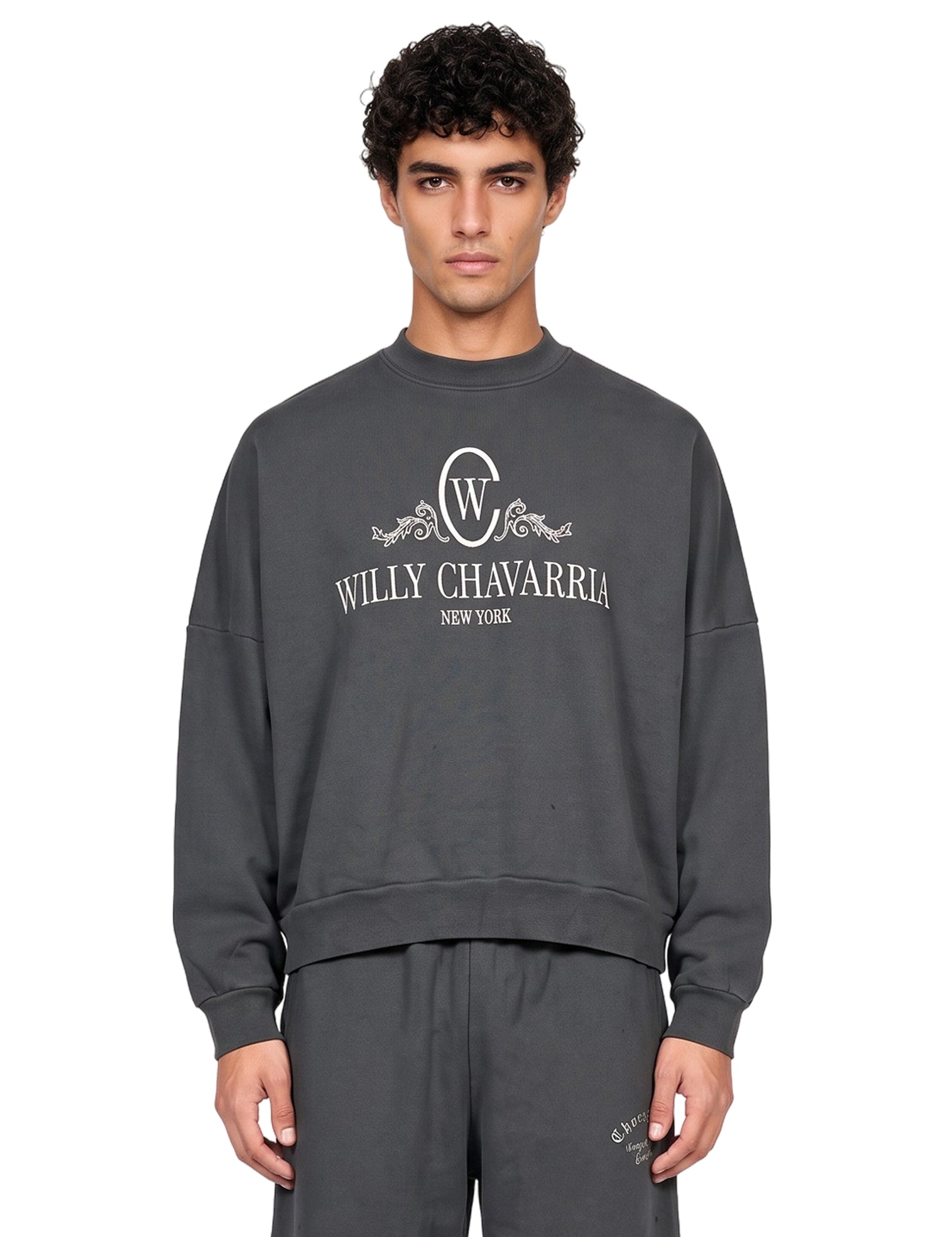 Felpa Chavantino Hooligan in grigio 