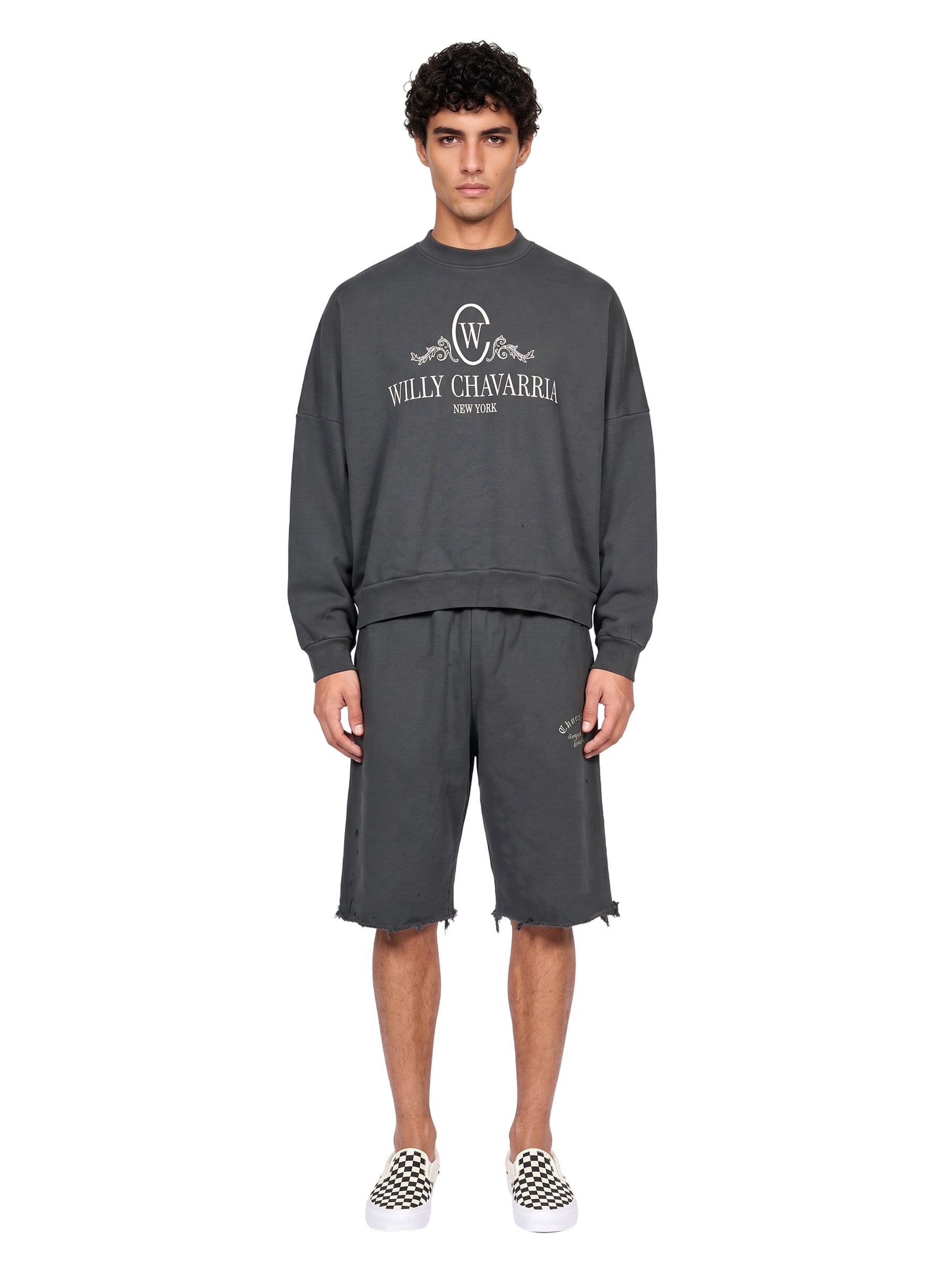 Felpa Chavantino Hooligan in grigio 