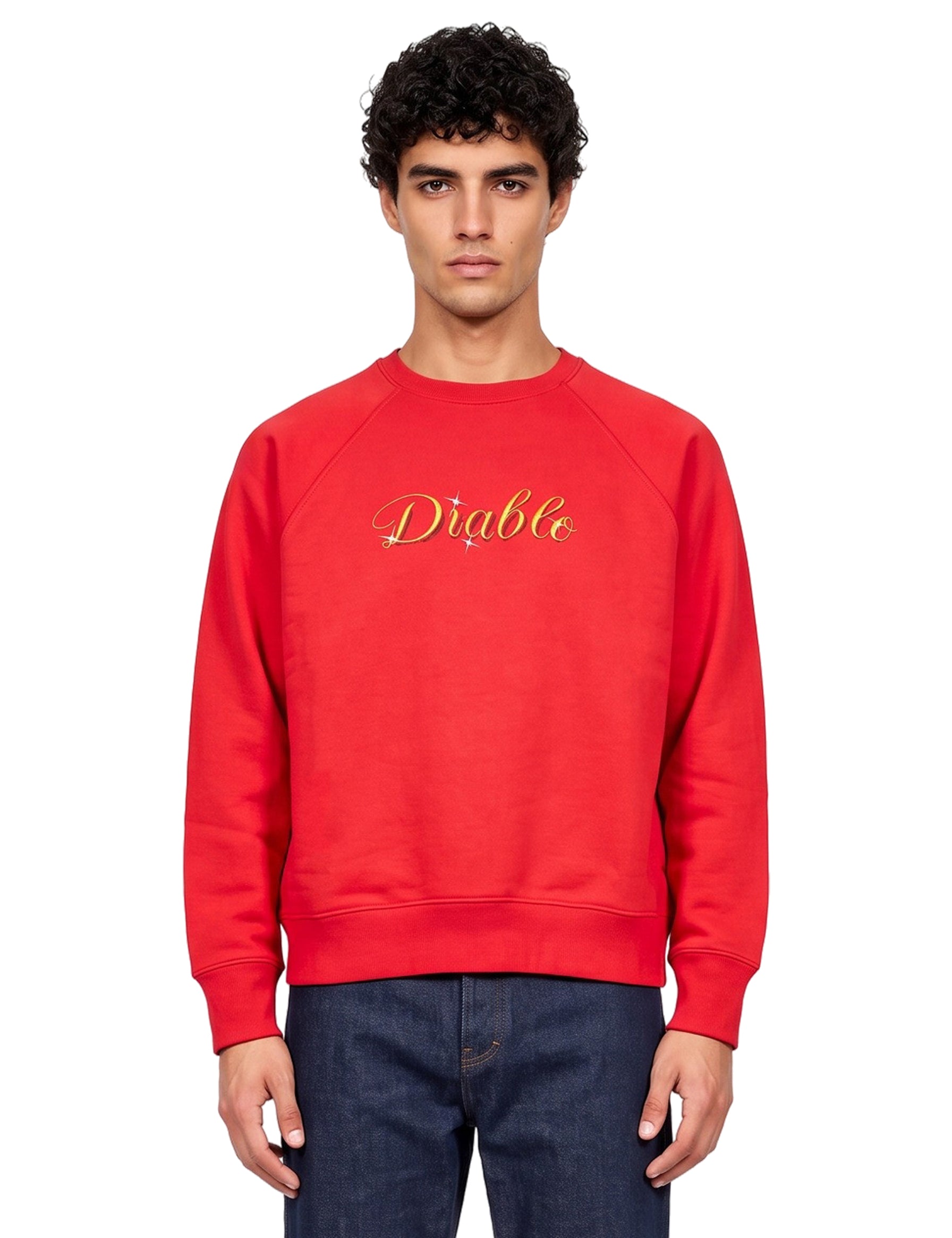 Felpa Diablo in rosso 