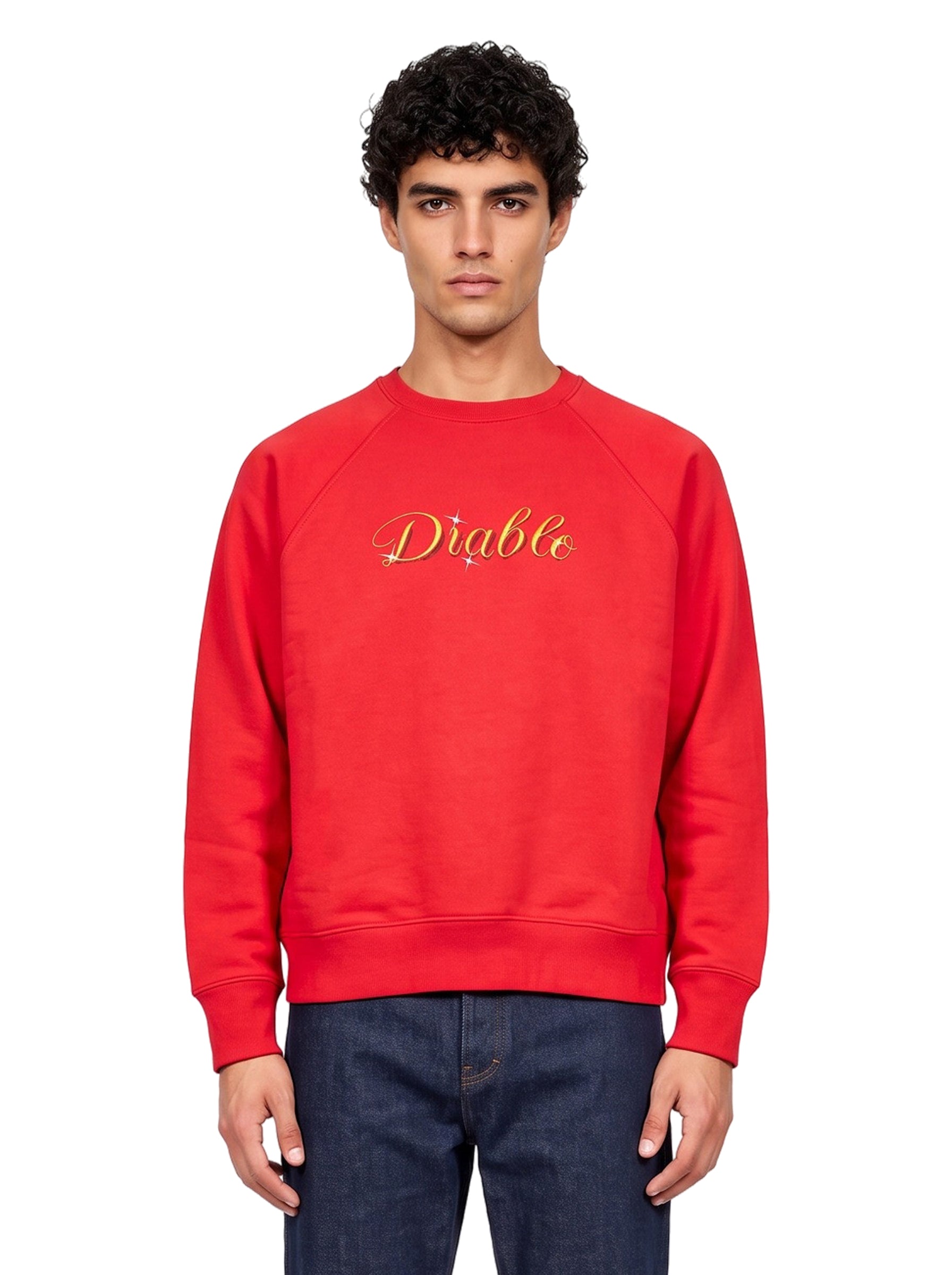 Felpa Diablo in rosso 