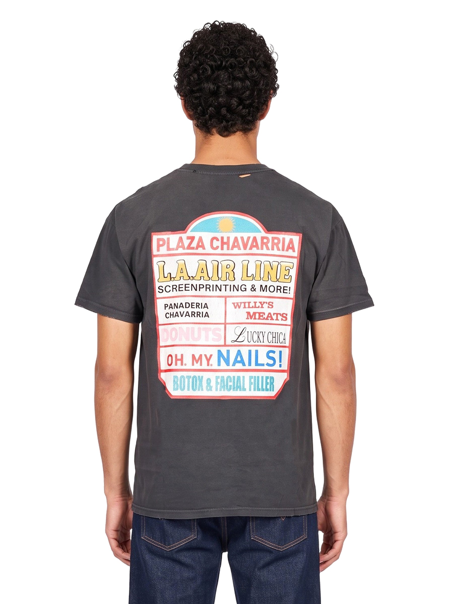 T-shirt Plaza in grigio 