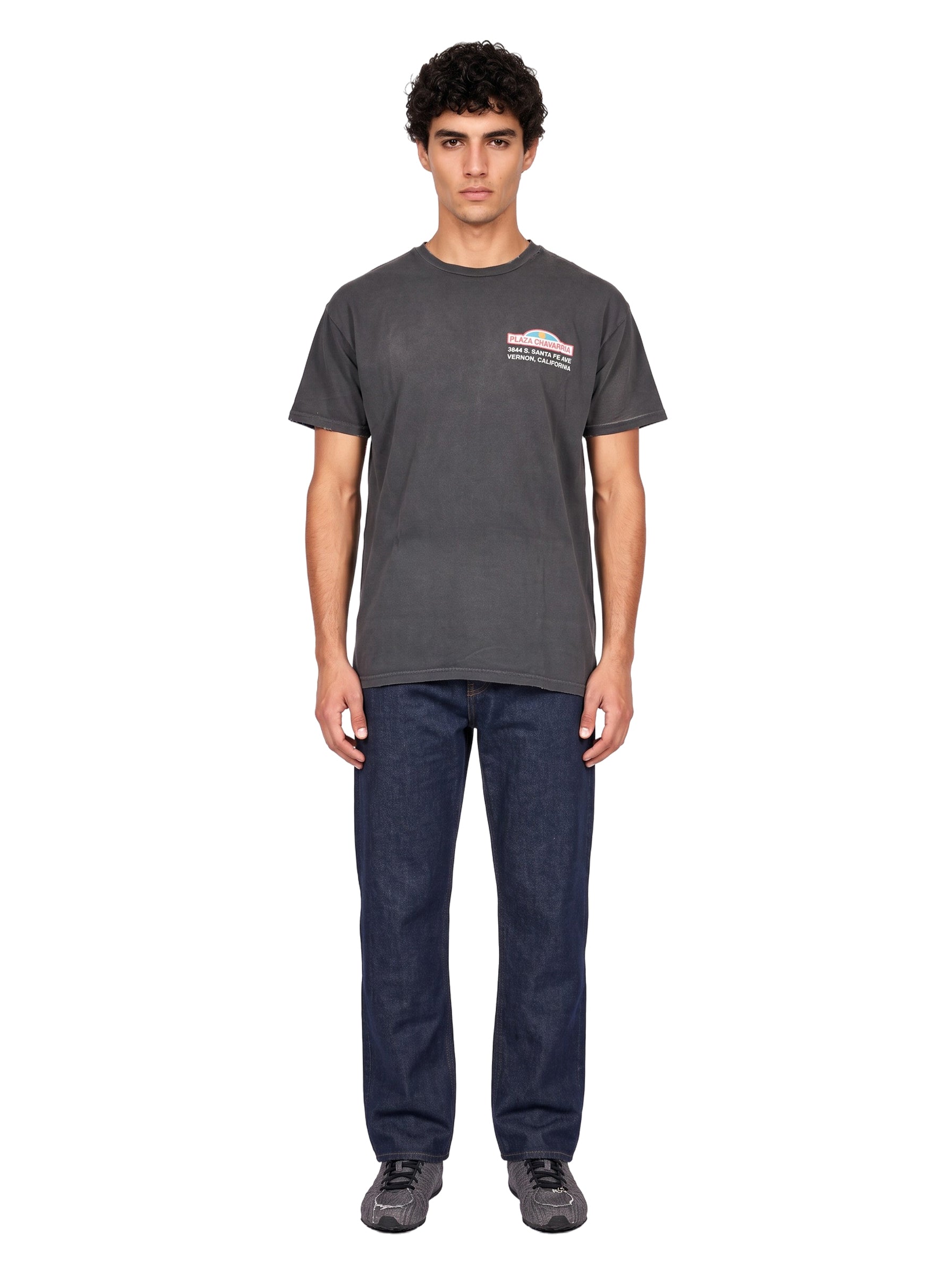 T-shirt Plaza in grigio 