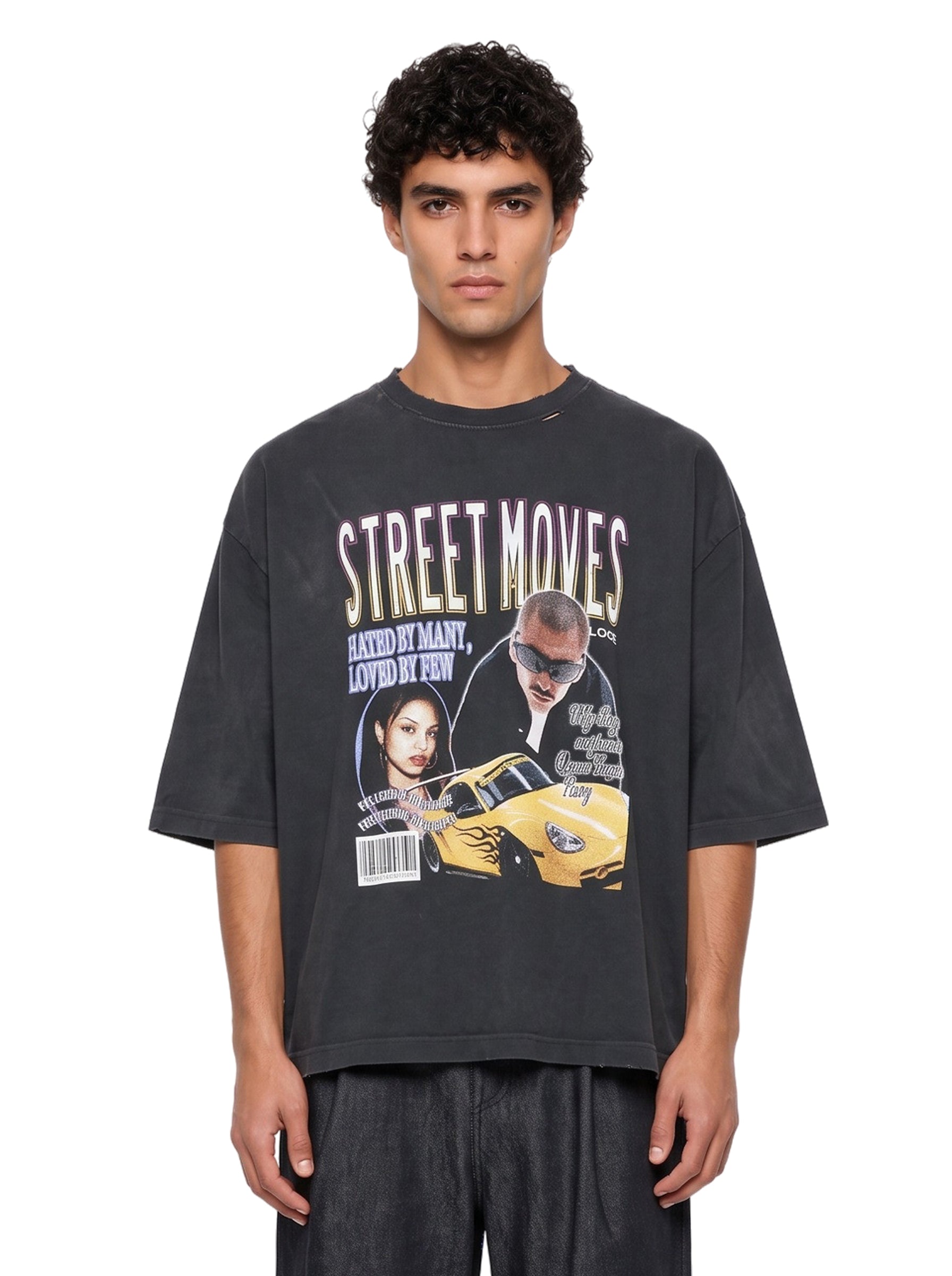 T-shirt Street Moves Buffalo in grigio 