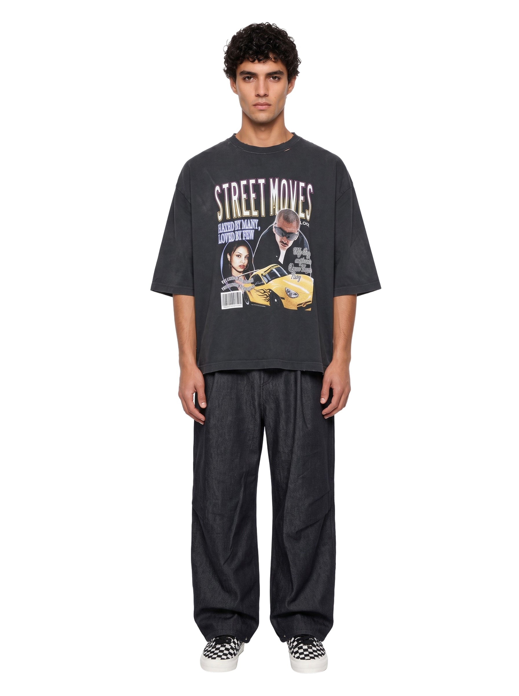 T-shirt Street Moves Buffalo in grigio 
