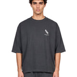 T-shirt Ring Buffalo in nero 