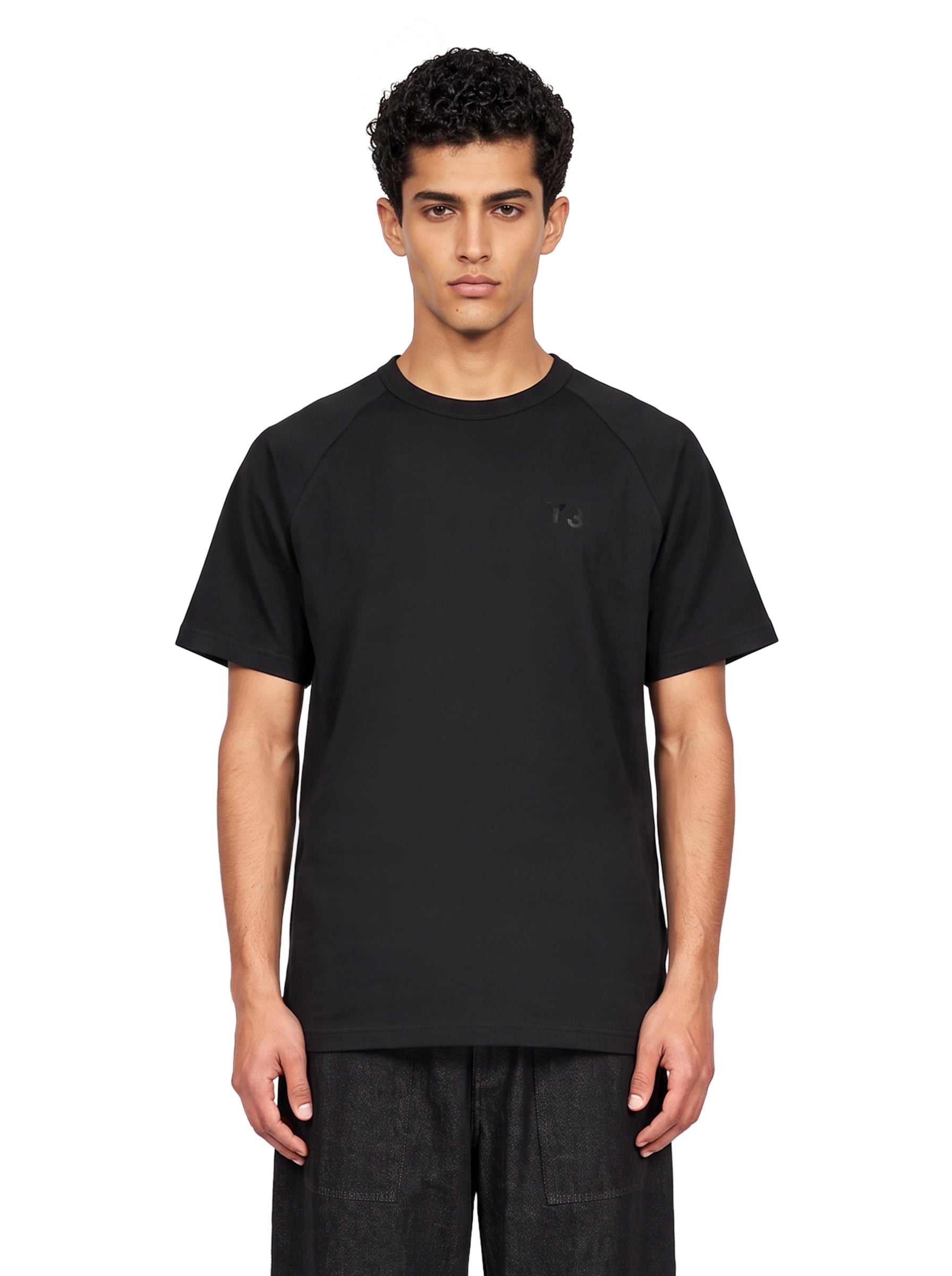 T-shirt Boxy in nero 