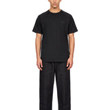 T-shirt Boxy in nero 