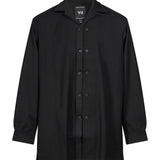 Camicia Wool Adaptive in nero 
