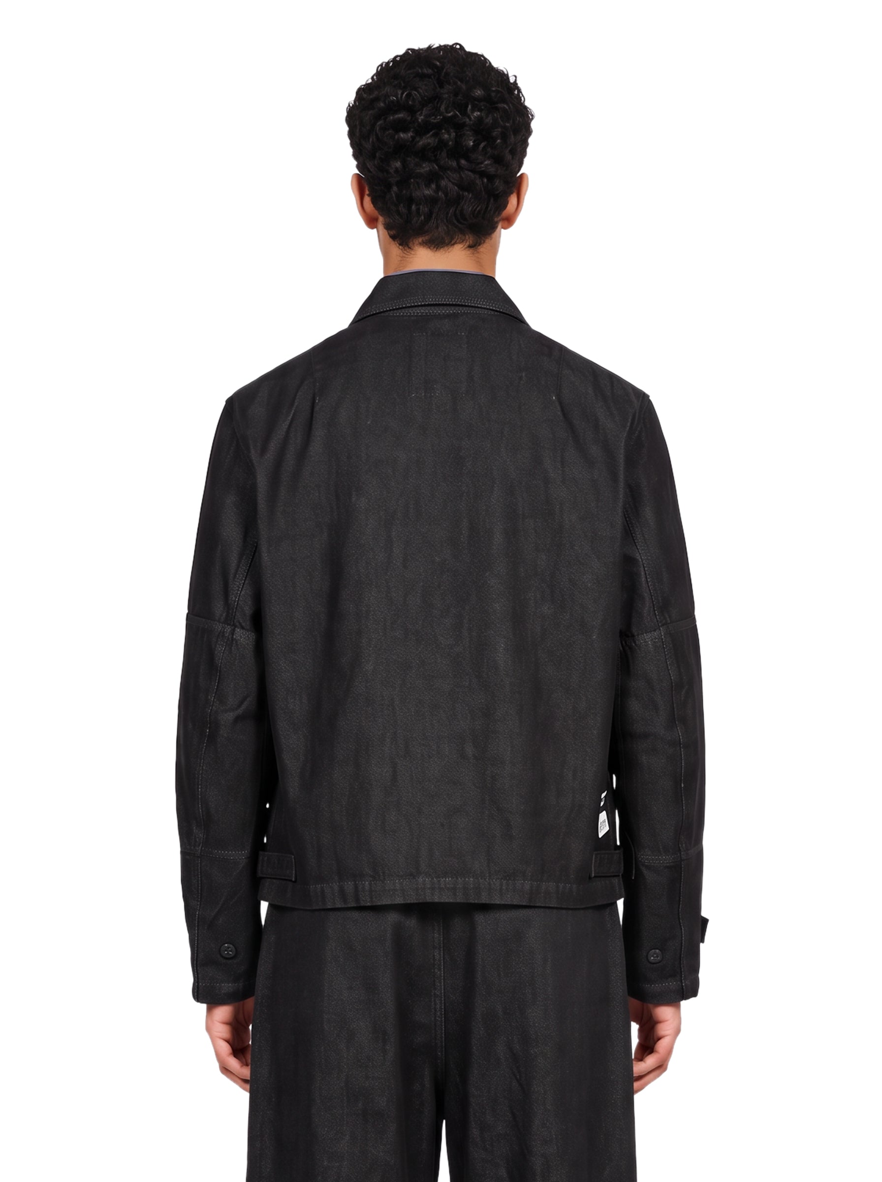 Giacca di jeans in nero 