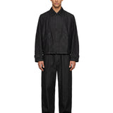 Giacca di jeans in nero 