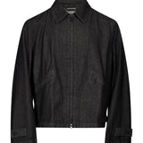 Giacca di jeans in nero 