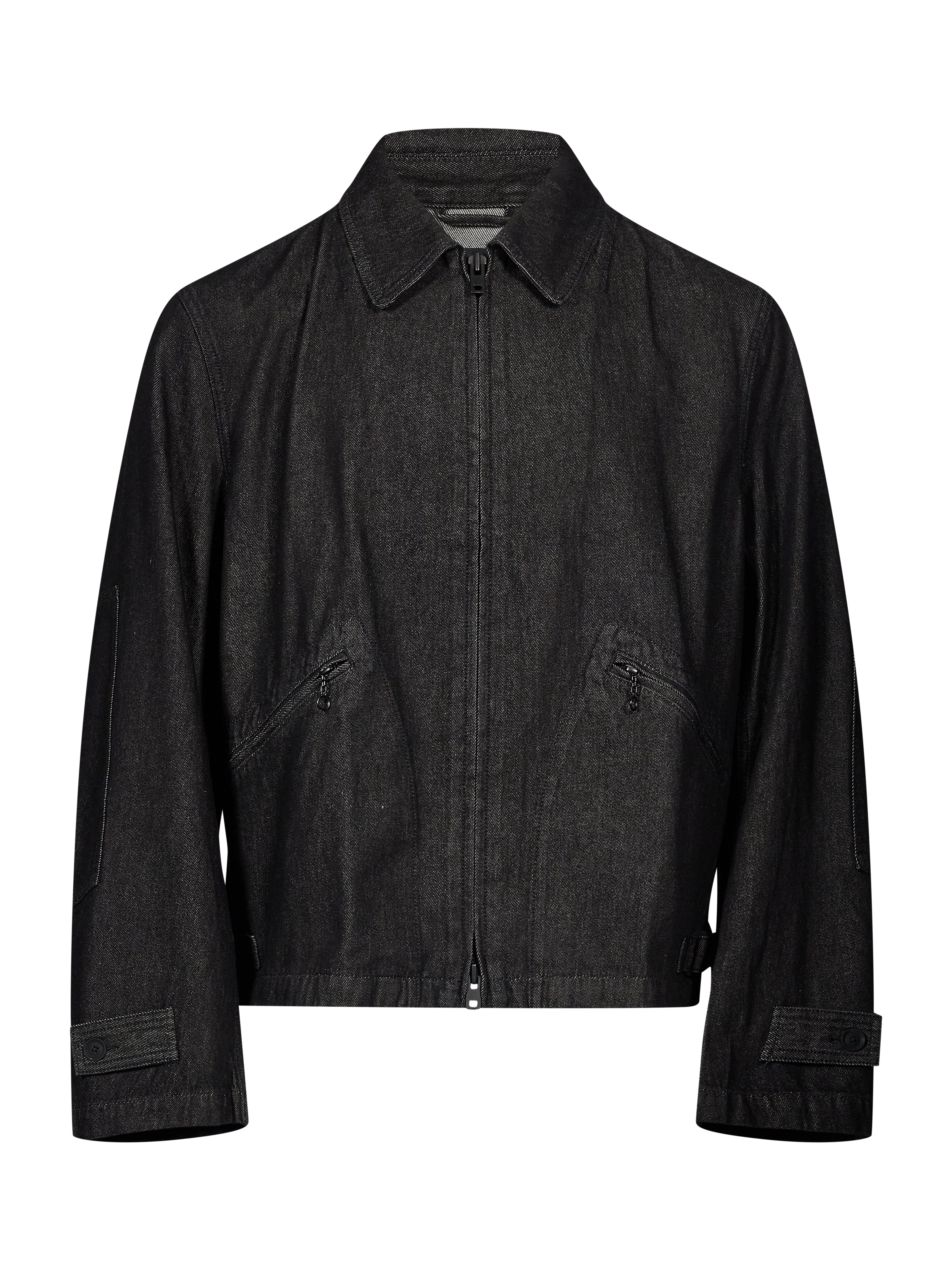Giacca di jeans in nero 