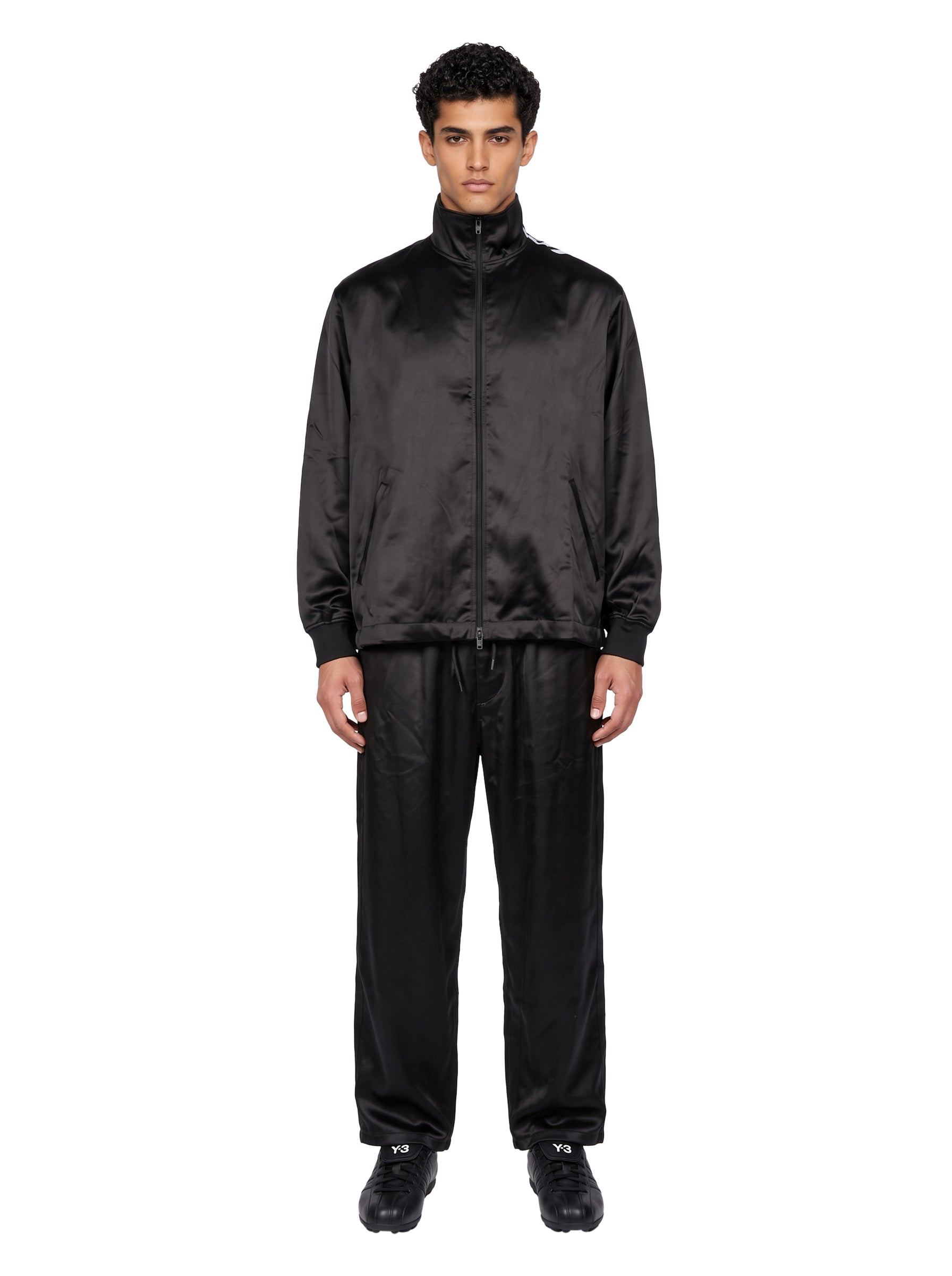 Giacca Gradient 3-Stripes in nero 