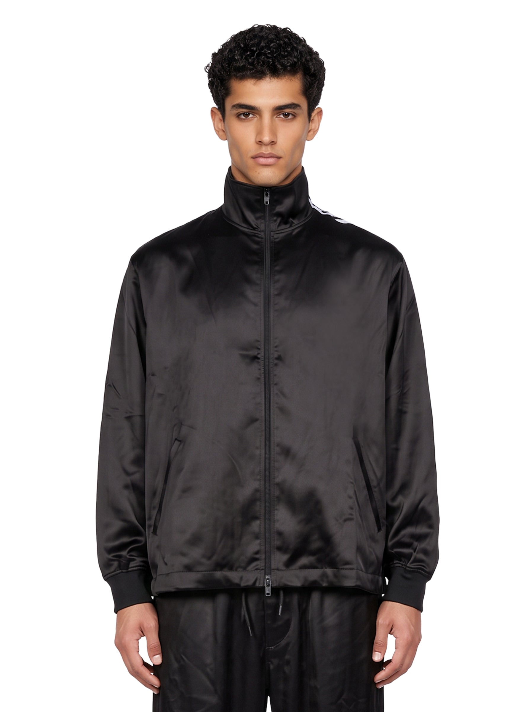 Giacca Gradient 3-Stripes in nero 