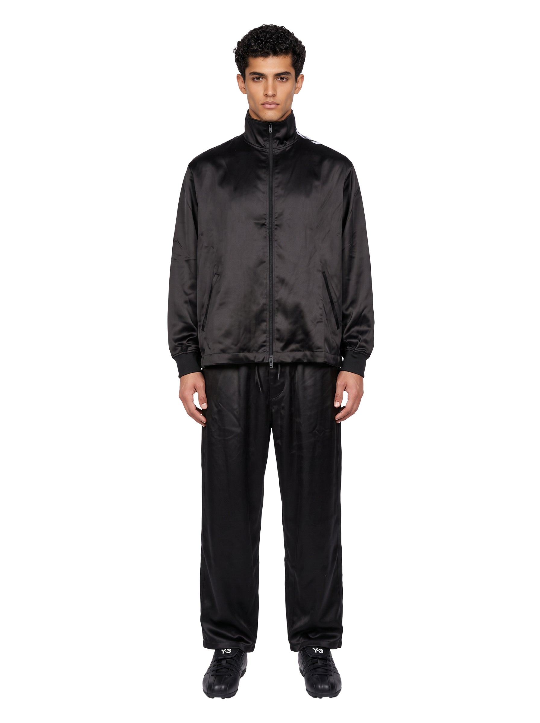 Pantalone Gradient 3-Stripes in nero 