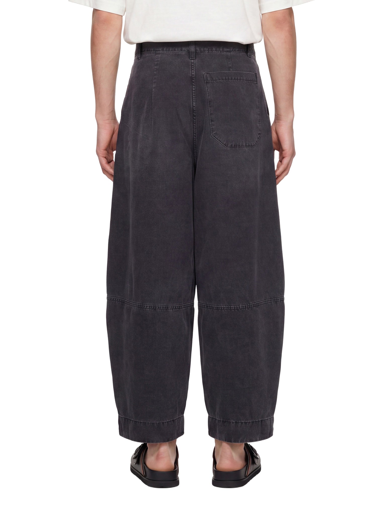 Pantaloni Deadbeat in nero 