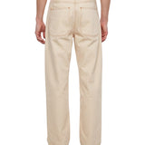 Jeans Bez a gamba dritta in beige 