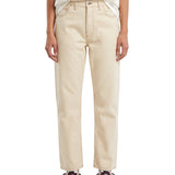 Jeans Bez a gamba dritta in beige 