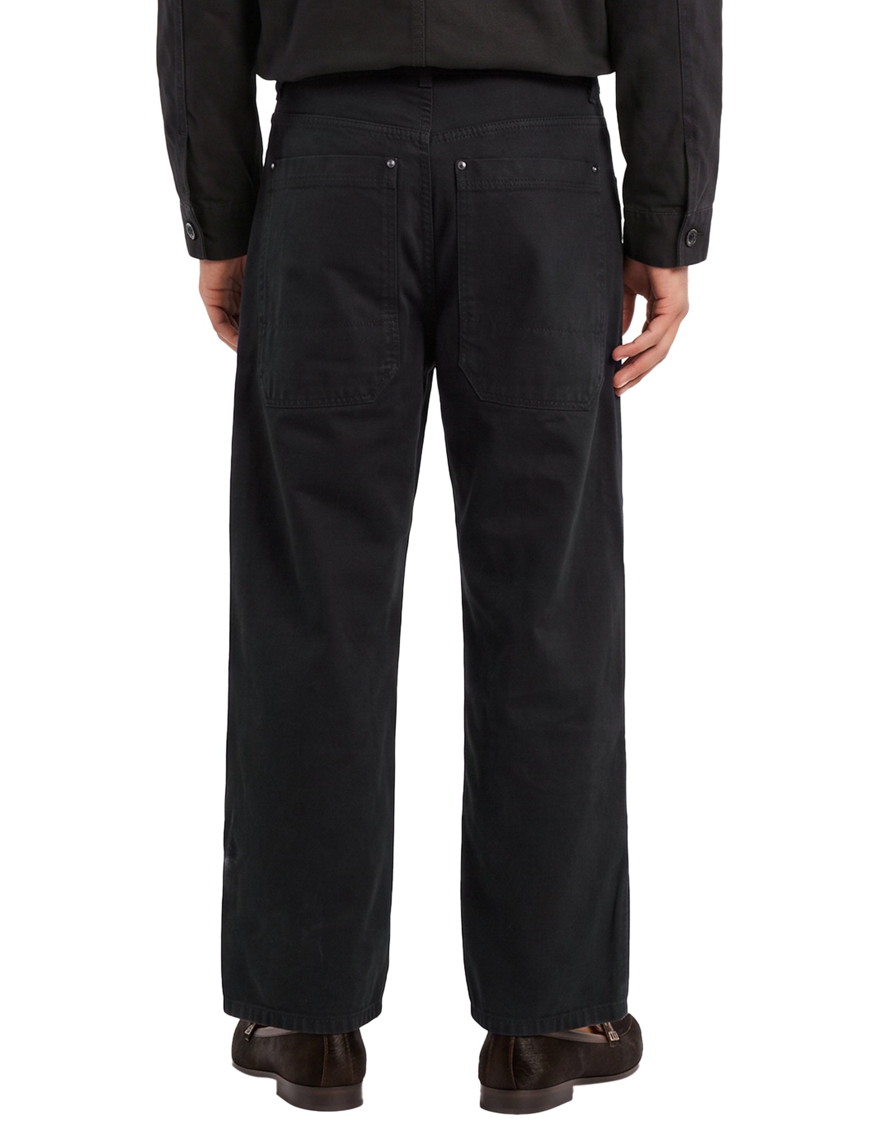 Pantaloni Files in nero 