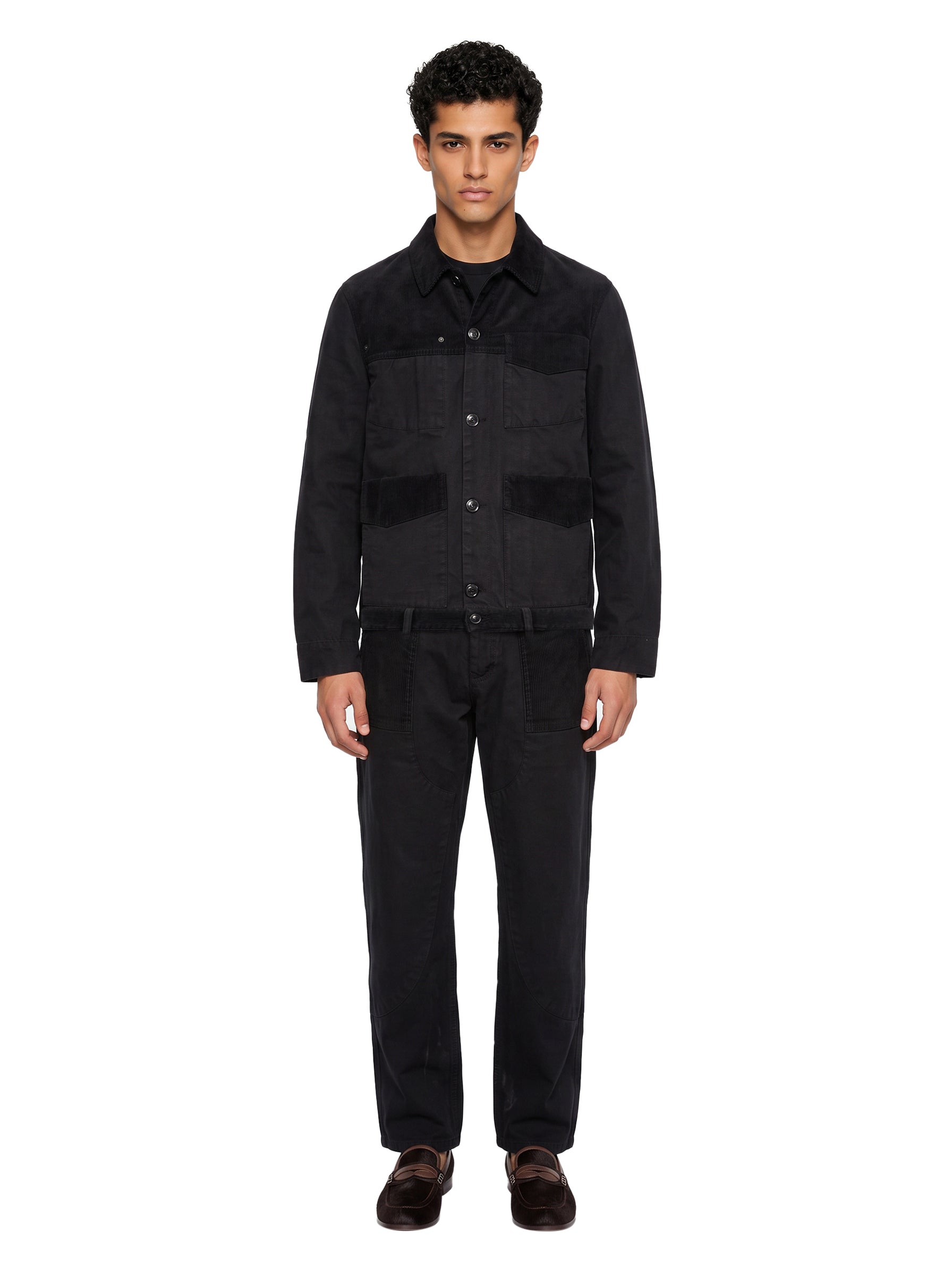 Pantalone files in nero 