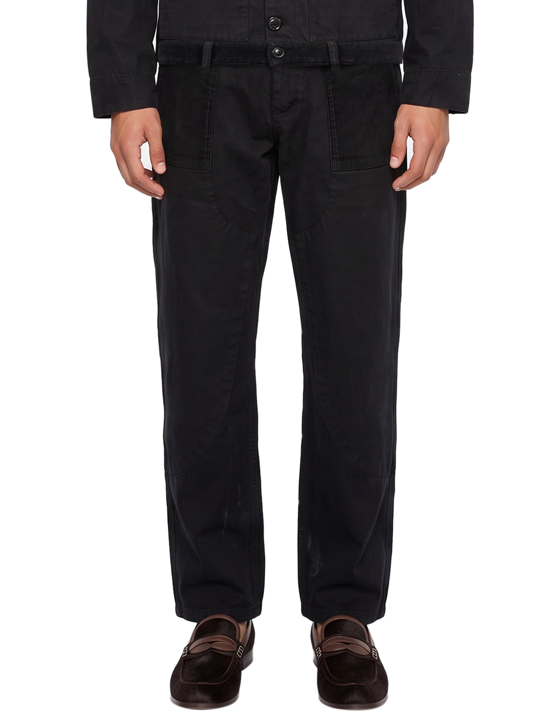 Pantaloni Files in nero 