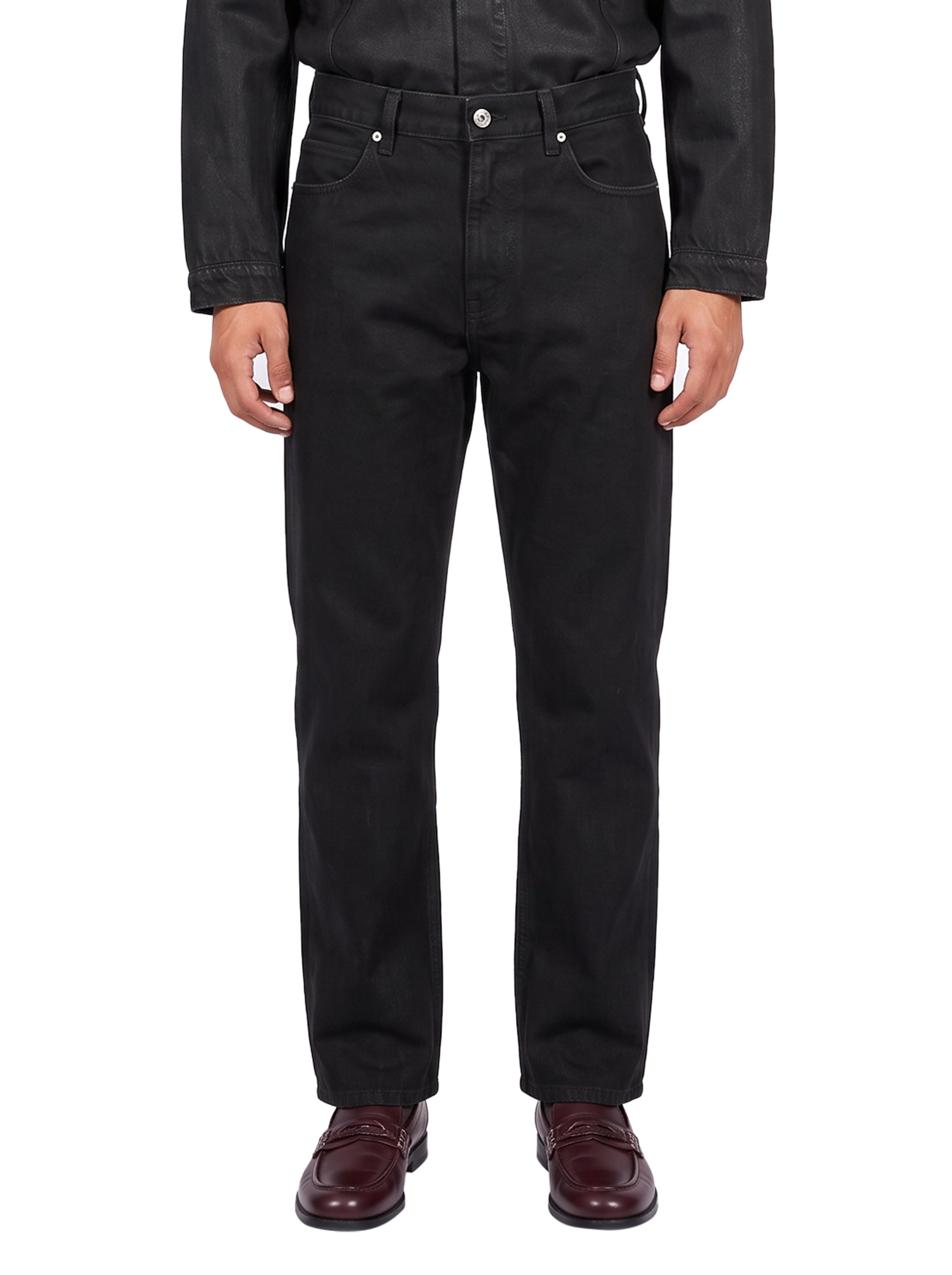 Jeans bez in nero 