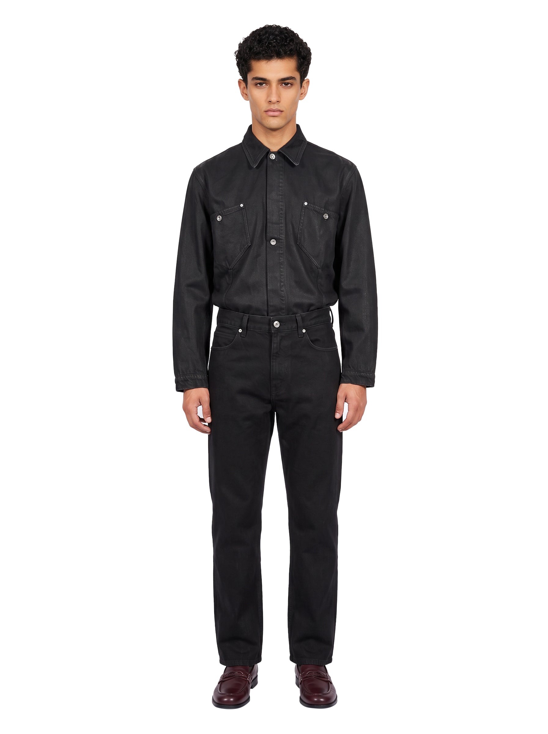 Jeans bez in nero 