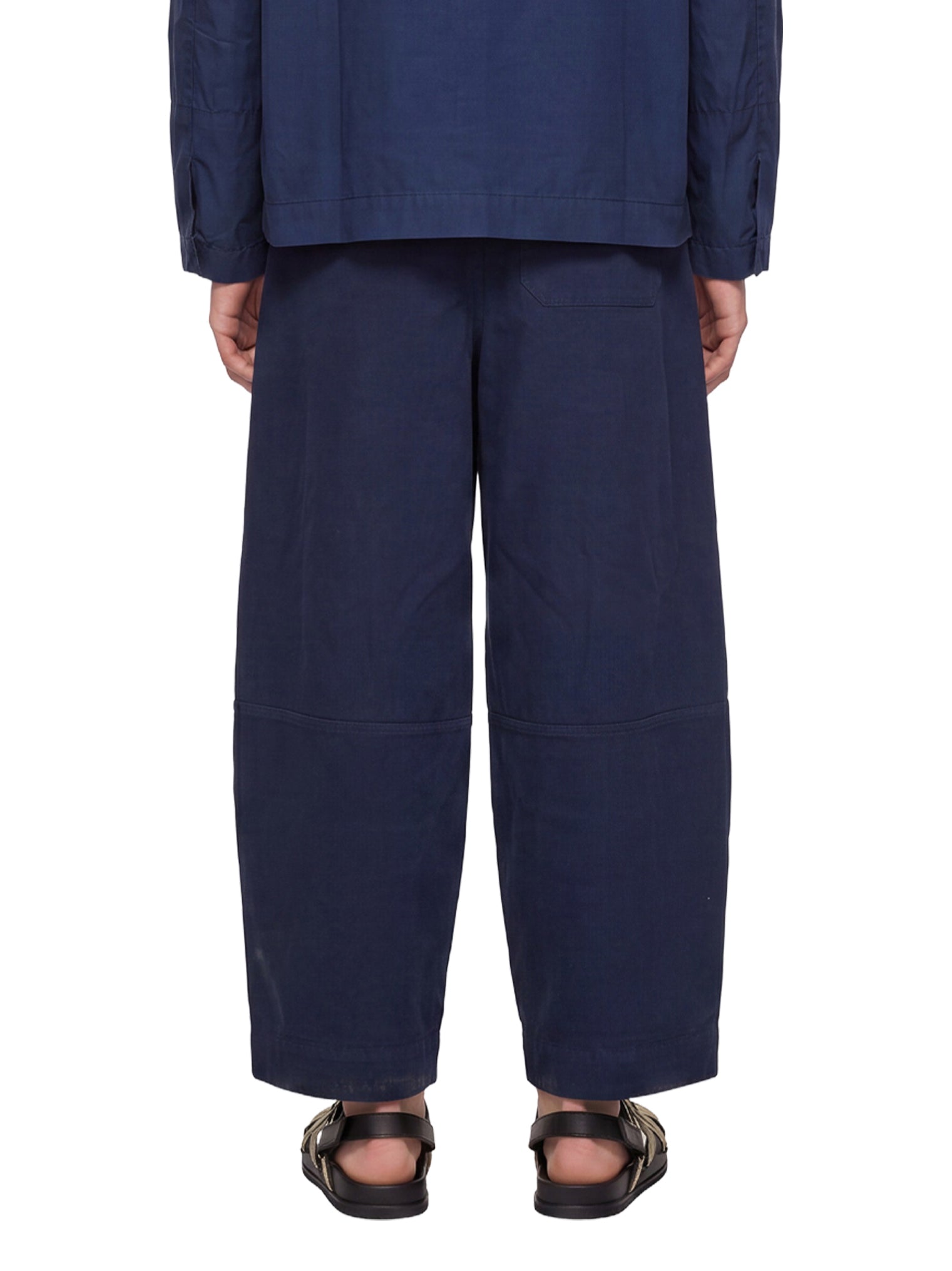 Pantaloni deadbeat in blu 