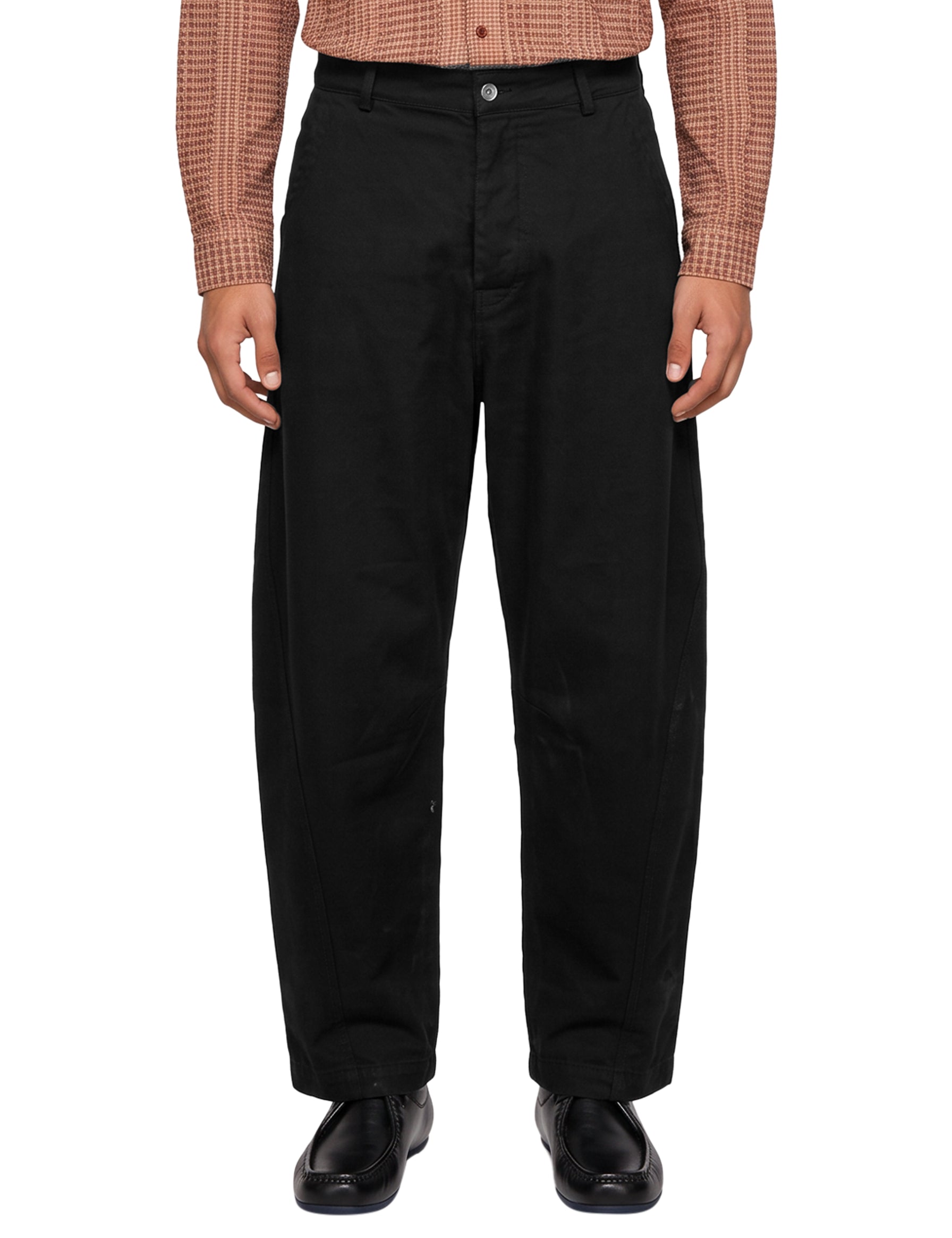 Pantalone Twisted Seam in nero 