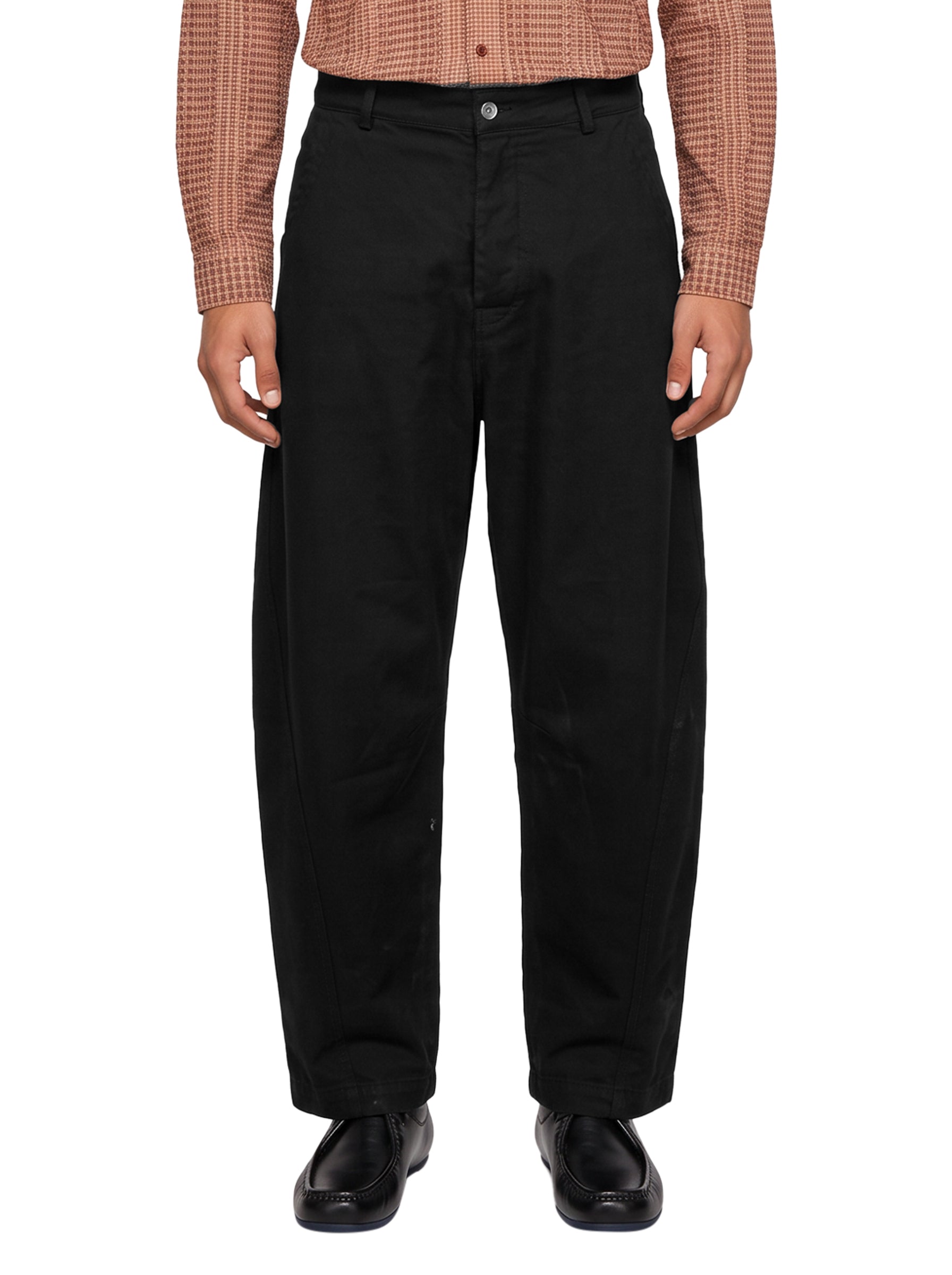 Pantalone Twisted Seam in nero 