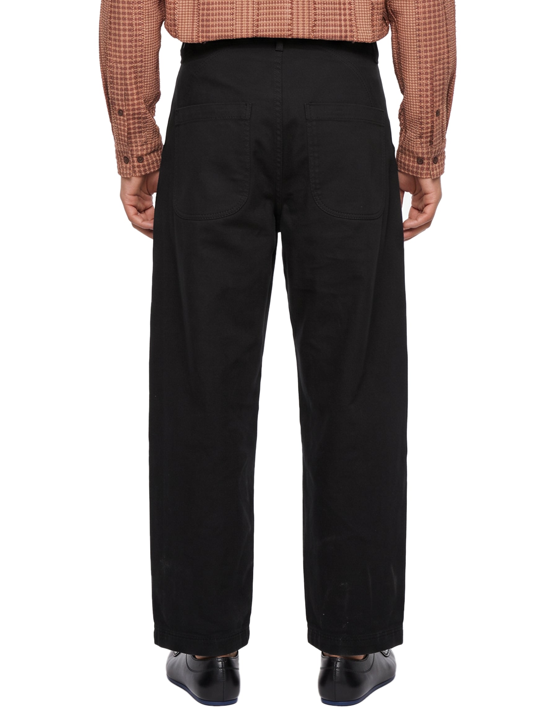 Pantalone Twisted Seam in nero 