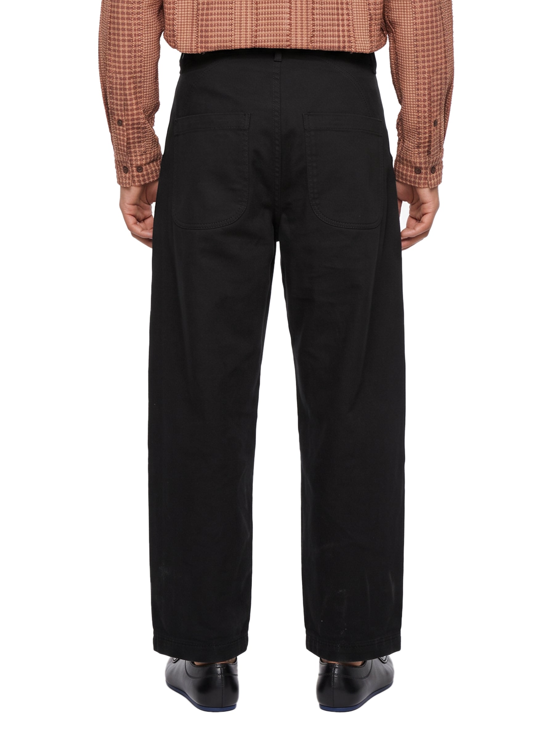 Pantalone Twisted Seam in nero 