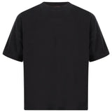 T-shirt oversize triple in nero 