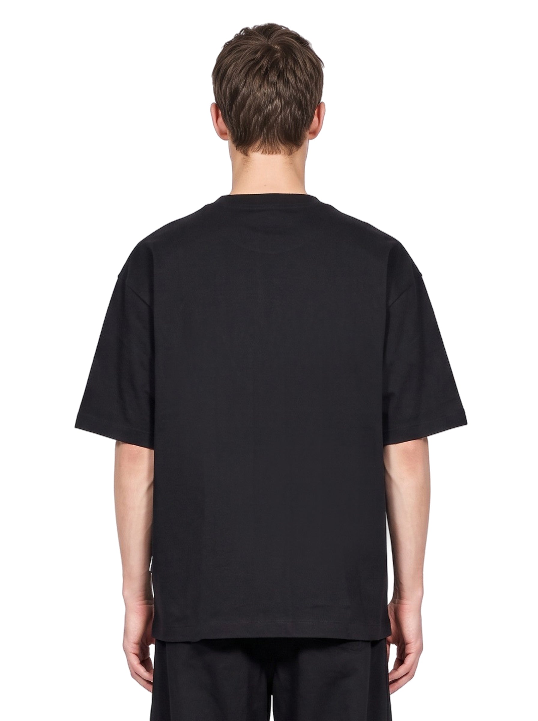 T-shirt oversize in nero 