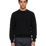 Maglia girocollo in nero 