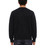 Maglia girocollo in nero 